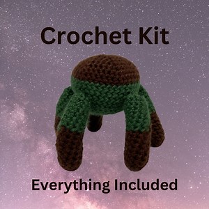 Crochet Kit - Rocky Alien Plushie DIY Craft Kit - Etsy