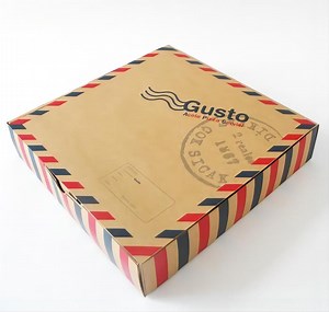 [Hot Item] Custom Recycle FSC Certified Color Printing Corrugated Packaging Pizza Box for Delivery