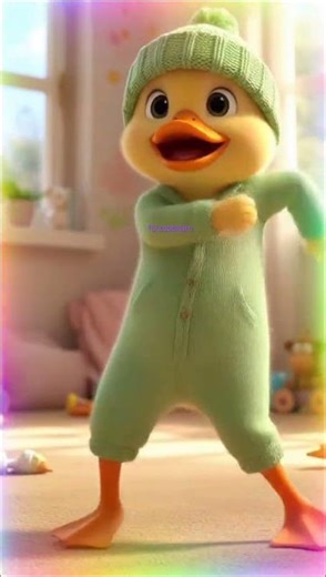 the duckling showing his dancing off 🐤🐥🐣 #viral #trending #dancingduck #dancinganimals #shorts