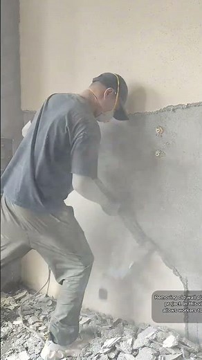 A Smarter Way to Remove Wall Plaster | Fast and Efficient Demolition