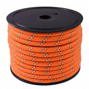 [Hot Item] High-Quality Outdoor Static Rock Climbing Rope High Fire Escape Rescue Safety Rappelling Rope Nylon Rope
