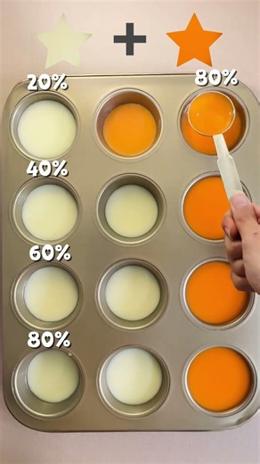 White + Orange = 4 Stunning Peach Shades! 🍑🎨 #shorts #colormixing #artshorts #colormixing