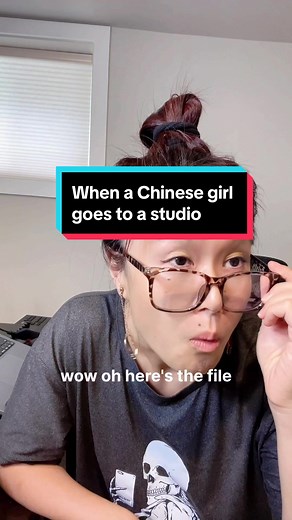 “Chase” by CICI Zhu out on all platforms! 🤩❤️ . #skit #comedy #music #studio #fyp