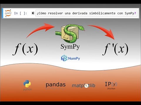 Python Tutorial: Derivada simbólica con SymPy - Tutorial rápido y fácil en 2 minutos