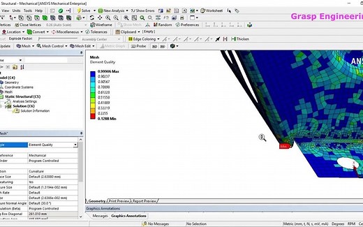 基于 ANSYS Mechanical的使用小技巧——节点移动（Node Move）