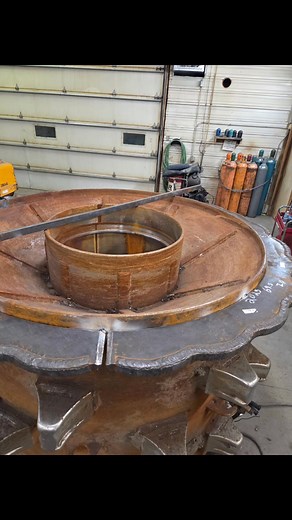 1.2K views · 18 reactions | Completed putting some cable cutters on compactor wheels | Crawler Welding Inc | Facebook