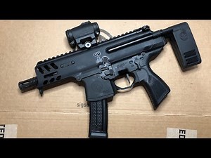 Quick look at the New Sig Sauer MPX Copperhead K in Black color / PMPX-4B-CH