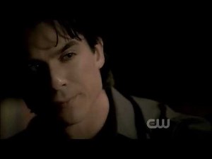 3x05 Damon & Elena "I promise you. I will NEVER leave you again." last scene Vampire Diaries