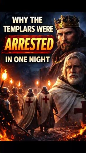 History of betrayal how the Templar order was destroyed #shorts #history #worldhistory #facts #top