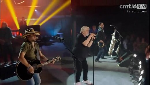 Bob Seger and Jason Aldean Sing Hollywood Nights on CMT Crossroads
