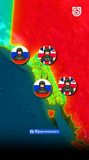 Alaska’s panhandle exists because history, power, and access to the ocean mattered more than neat borders. In the 1800s, when Alaska was still controlled by Russia, the empire deliberately claimed a narrow strip of coastline along the Pacific to secure sea access and prevent British Canada from reaching those waters. #documentary #documentaryfilm #storytelling #jayveescars #geography | Denis Karori