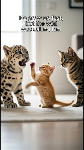 My Cat Adopted a Snow Leopard #rescue #wildliferescue