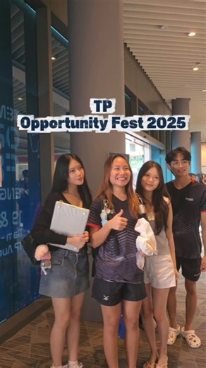 What an incredible two days at Temasek Polytechnic Opportunity Fest 🎉! You brought the energy, the curiosity, and the courage to explore what’s next 🔍💫! From 50 vibrant booths to powerful, informative talks that helped you map out your university pathways 🎤, the event was packed with chances to explore your interests and passion💡 🎥 Relive the highlights: 🧑‍💼 Employers, universities & industry pros under one roof 🎯 Insightful sessions on admissions, scholarships & navigating your next st
