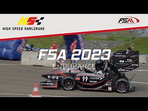 Formula Student Austria 2023 | 1st Place Endurance | High Speed Karlsruhe