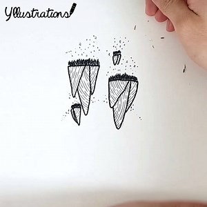 2.9K views · 181 reactions | How to draw: Floating Islands Illustrator: https://www.instagram.com/le.hobo.art/ Follow our Instagram page: https://www.instagram.com/yllustrations/ | Yllustrations | Facebook