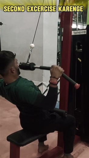 Four back excercise to build v shape back please support me and comment for more #gymmotivetion