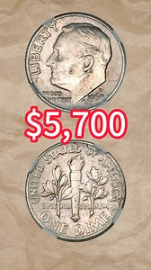 This 1968-D Dime Sold for $5,700! Here's Why #coin #dime #coincollecting #treasurehunt #rarecoins | HeritCoin
