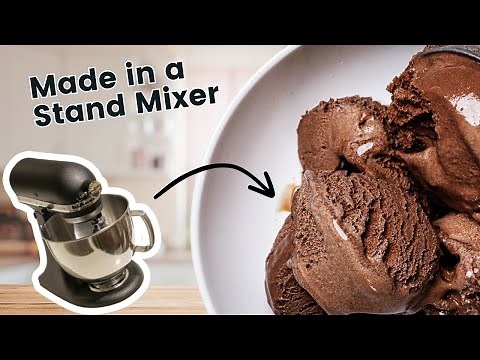 How to Make Chocolate Ice Cream with KitchenAid