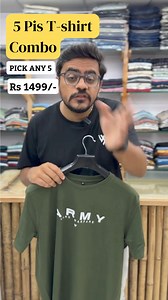931 reactions · 21 shares |  5 T-shirts At Just Rs 1499/-  Pick Any 5 T-shirt Of Your Choice  Online Payment Only 臨 Comfortable & Made with 100% Cotton ⏎ 2 Days Easy Returns | Warrior World | Facebook