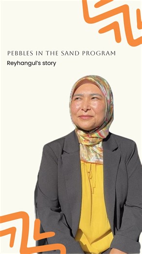 CIWA on Instagram: "Meet Reyhangul. This is what empowerment looks like. CIWA’s award-winning Pebbles in the Sand helps women learn English, connect with community, and rebuild confidence in a new country with warmth and cultural care at the centre. When women learn, their whole world opens."