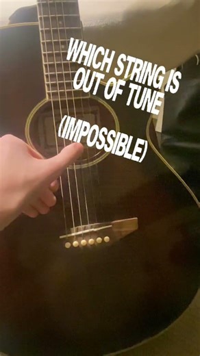 WICH STRING IS OUT OF TUNE (IMPOSSIBLE) #guitarcovers #shorts