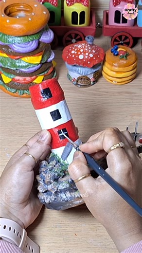 A waste bottle transformed into a glowing miniature lighthouse 🌊 | Crafty hands