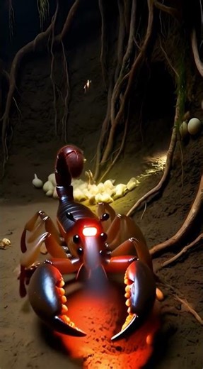 Scorpion Cam: Inside a Giant Burrowing Scorpion’s Hidden Underground World
