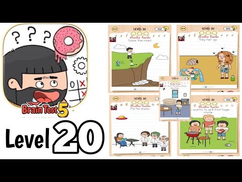 Brain test 5 level 20 Full Guide Walkthrough Solution