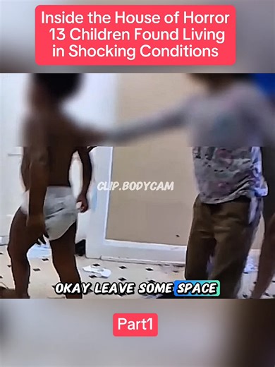 Part 1 | Inside the House of Horror: 13 Children Found Living in Shocking Conditions 😨 #bodycam #copsoftiktok #usa
