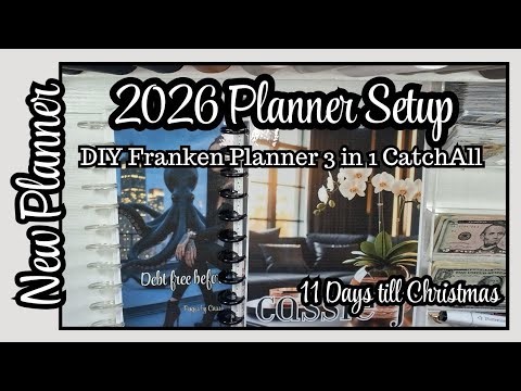 2026 Planner Set up | DIY Planner Set Up | How to Make A Planner From Scratch