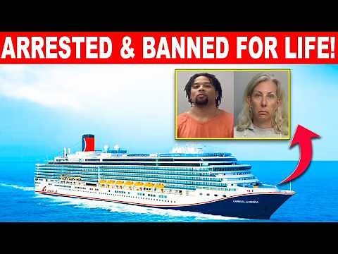 SHOCKING CRUISE BAN: Cruise Line ARRESTS and BANS for Life this BAD Passenger's Behavior...