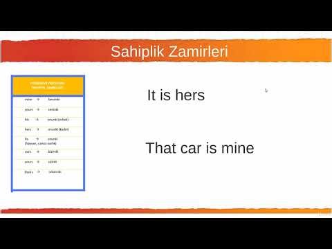 Bölüm 10 65 Zamirler