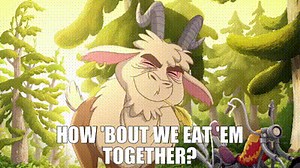 How 'bout we eat 'em together?