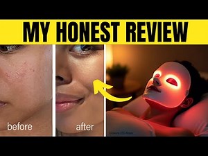 GLOKORE LED MASK REVIEW (❌⚠️MY HONEST REVIEW❌⚠️) GLOKORE MASK REVIEWS- GLOKORE RED LIGHT MASK