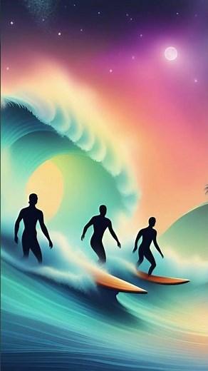 🌊 Maîtres des Vagues : Harmonie des Surfeurs | Chanson Dynamique pour Enfants 🏄‍♂️