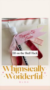 Elf on the shelf hack: magical elf finder! Follow @whimsicallywonderful and then comment MAGIC for the printable to pop into your DM’s! Y’all they come in two days! My girls never really wanted to grab the elf, BUT my sweet son wants to touch them all the time when they visit. Mainly give them hugs 😆❤️ So I created this so he could point to where the elf is and it’s helped so much. Teachers: perfect for you also! Have your class use the pointer. Save and share this hack with someone doing elf o