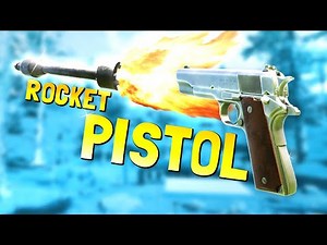 I Modified a Pistol to shoot Rockets in Hot Dogs Horseshoes & Hand Grenades VR Mods