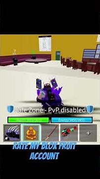 Rate my blox fruit account 1-10