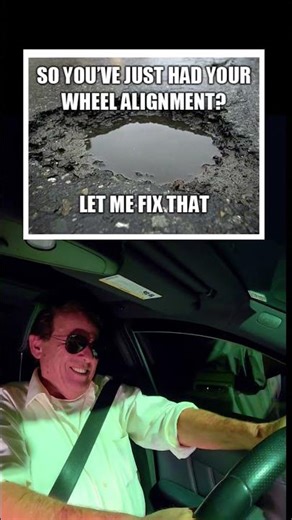 When you just got a wheel alignment 🤣 #mechanic #cars #roadrage #shorts #karma #funny #dashcam #lol
