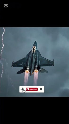 Epic Fighter Jet Flight Through Lightning Storm ⚡✈️