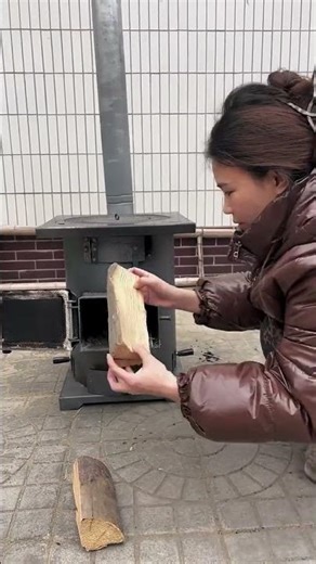 Rural wood-fired stove Gasification furnace Heating stover uralheating