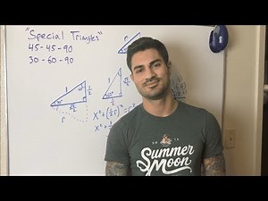 Trigonometry | Special Triangles | Unit Circle