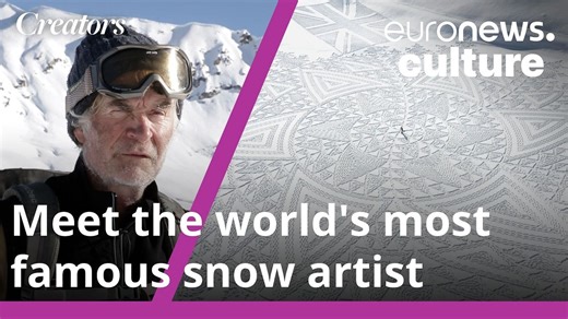 Mountain murals: meet the world’s most famous snow artist
