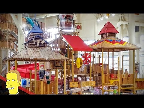 GREAT WOLF LODGE WASHINGTON | Waterpark and Waterslides POV