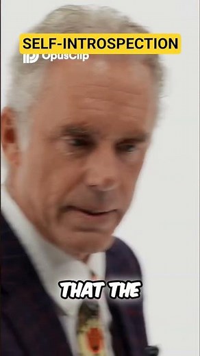 Self-Introspection is the true drive towards success and goals. #jordanpeterson #selfimprovement