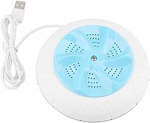 Milltrip Portable Mini Washing Machine, Ultrasonic Washing Machine USB Washer Laundry Machine for Home, Travel, Business Trip, RV, Apartment, Dorm (Blue)