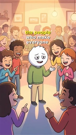 People Who Laugh the Most Are Often the Saddest.#shorts #introvert #motivation #psychology #stickman