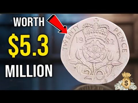 2015 & 1982–2012 UK Twenty Pence Coins | Queen Elizabeth II Royal Design Collection