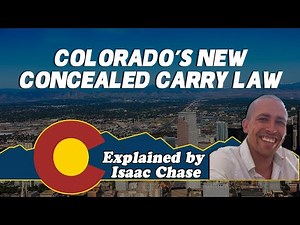Colorado's New Concealed Carry Law, What are the Requirements? w/ Isaac Chase from Guns for Everyone