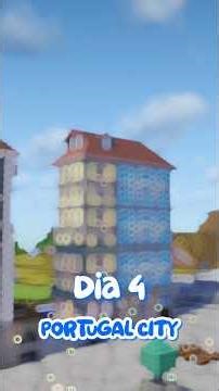 Cidade inspirada em Portugal 🇵🇹 Portugal City Minecraft Dia 4 - Ribeira do Porto pt. 2